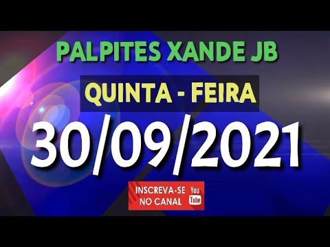 Jogo do bicho dia 30 de setembro