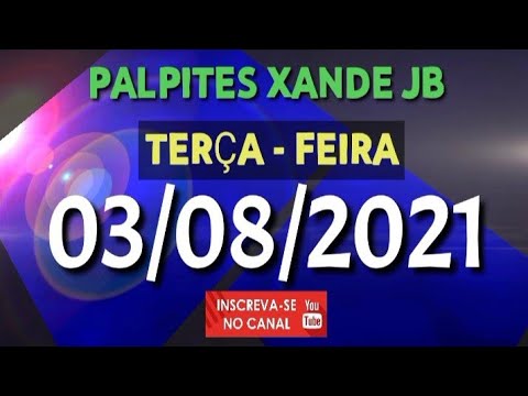 Palpite jogo do bicho 03 08 2022