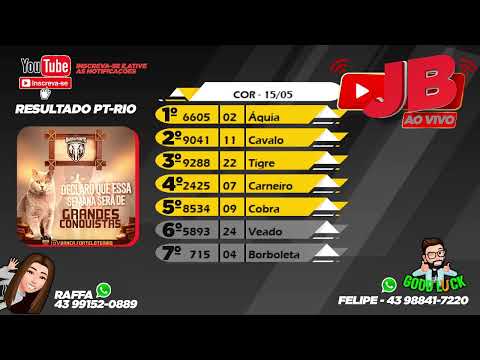 Resultado do jogo do bicho dia 15 05 18 coruja