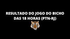 Resultado do jogo do bicho do dia 01-02-19