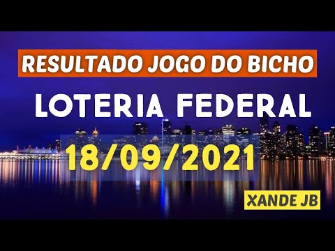 Resultado federal jogo do bicho 18 09